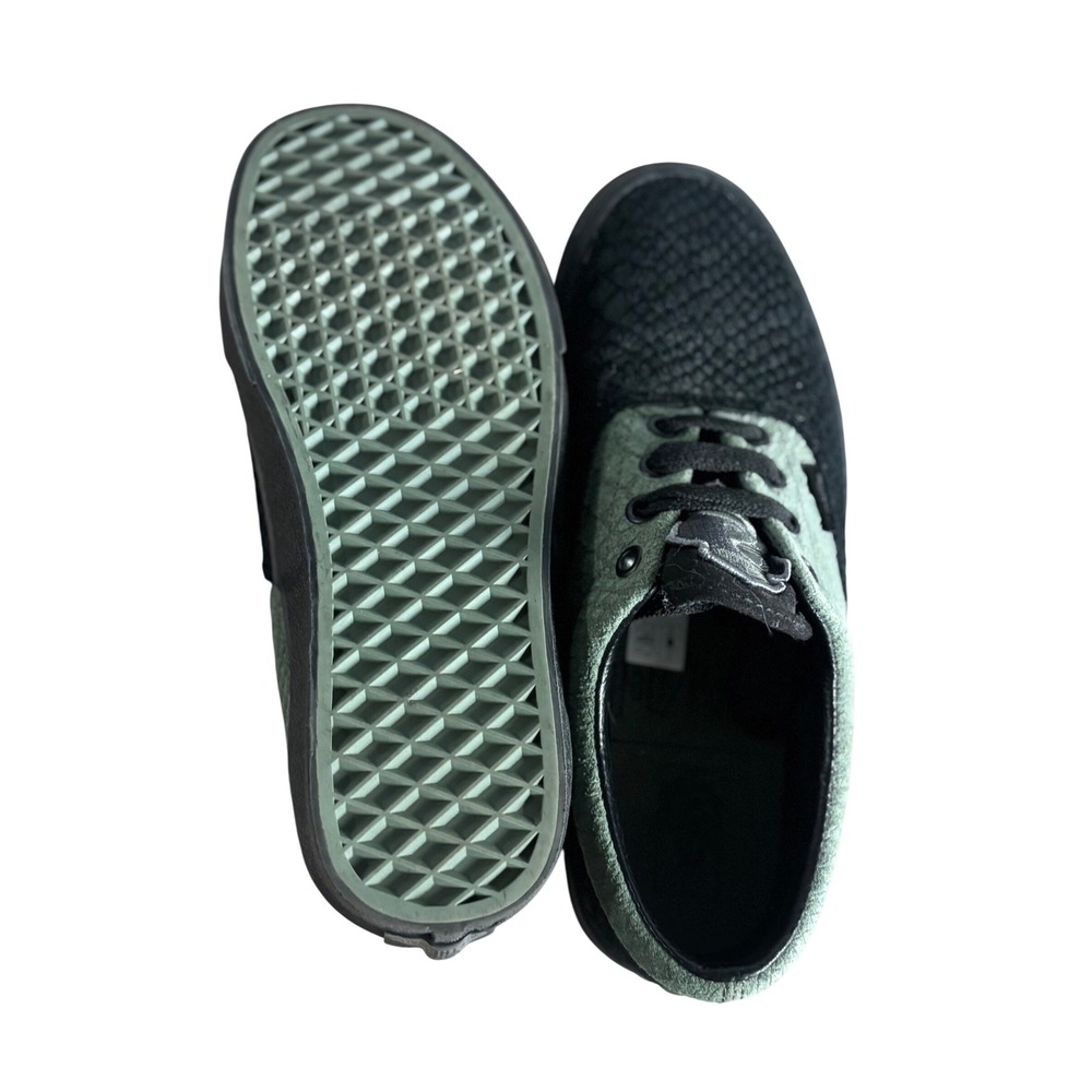 Vans Era Harry Potter Slytherin Sneakers Black Green Snakeskin Mens 5.5 Womens 7 - Picture 4 of 6